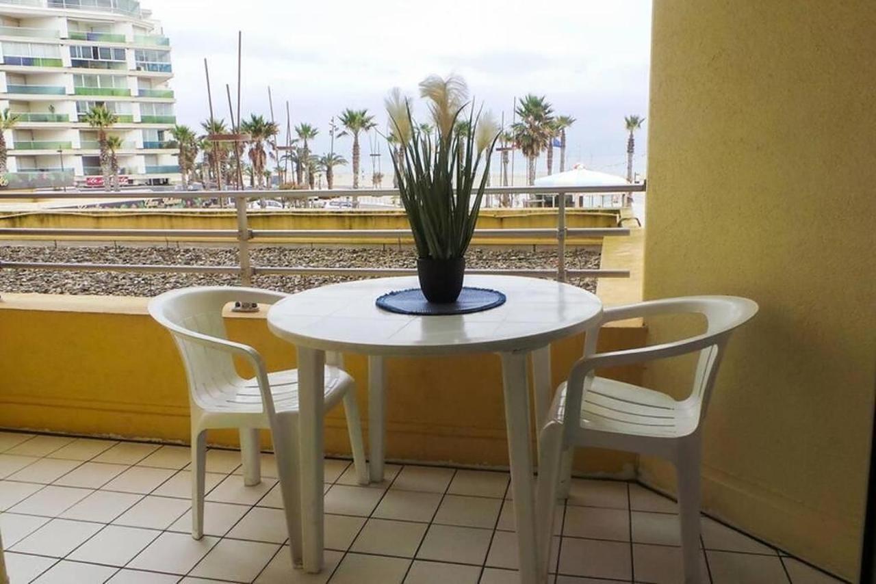 F2 entier CANET VUE MER // BALCON + PARKING Exterior foto